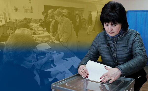 Украина местные выборы коллаж 1