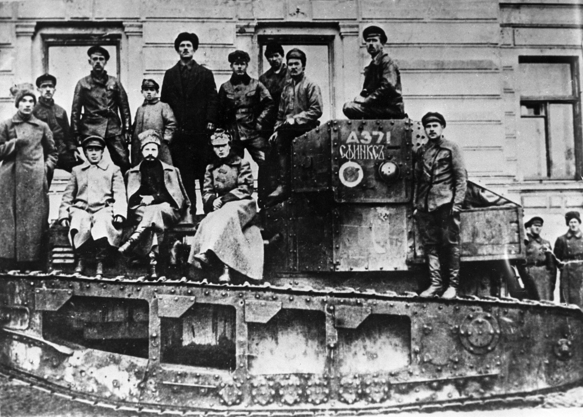 Трофейный танк МК-А - РИА Новости, 1920, 14.10.2020