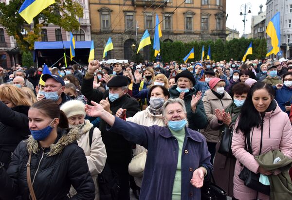 Выступление П. Порошенко накануне региональных выборов на Украине