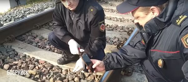 минирование железной дороги Белоруссия милиция диверсия