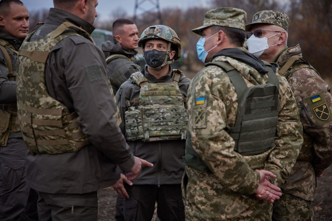 Фото зеленского в военной форме