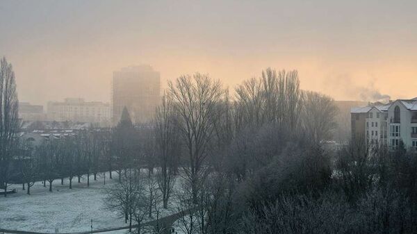Зима Украина