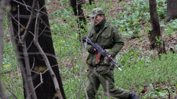 Учения ГСИН ДНР в Донецкой области