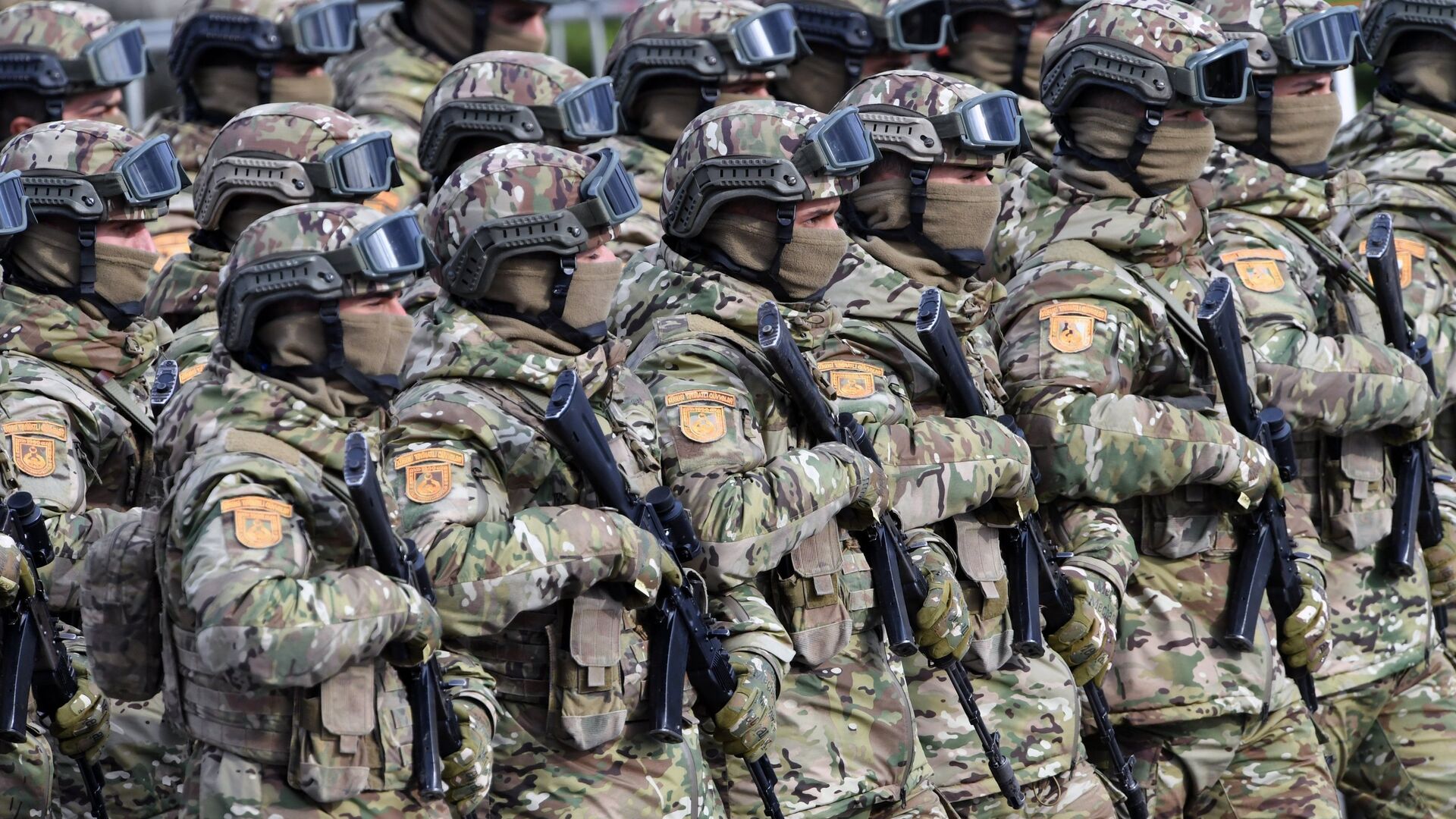 Военный парад в Баку - РИА Новости, 1920, 09.07.2025