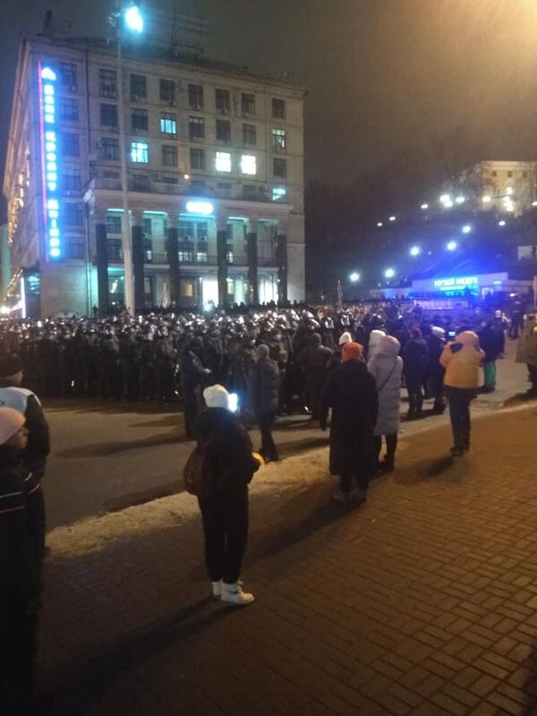 Киев Майдан забастовка ФОП полиция