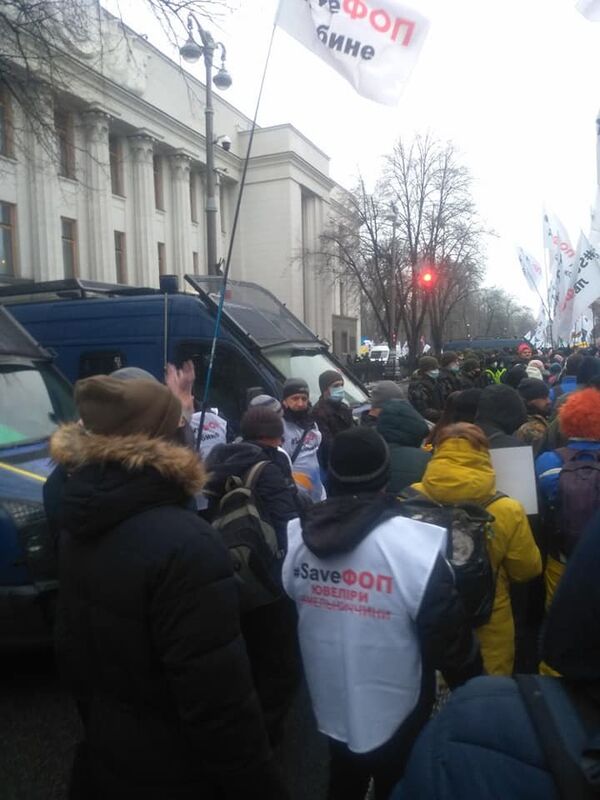 Киев Майдан забастовка ФОП