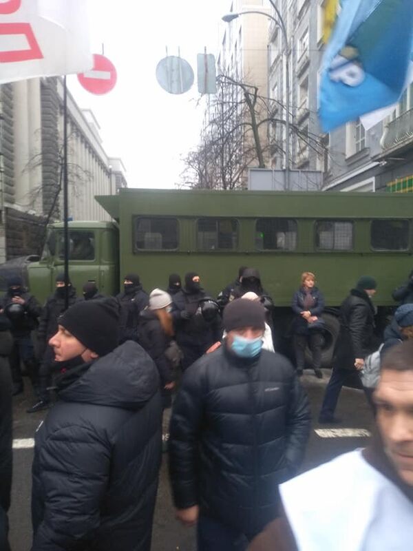 Киев Майдан забастовка ФОП полиция омон