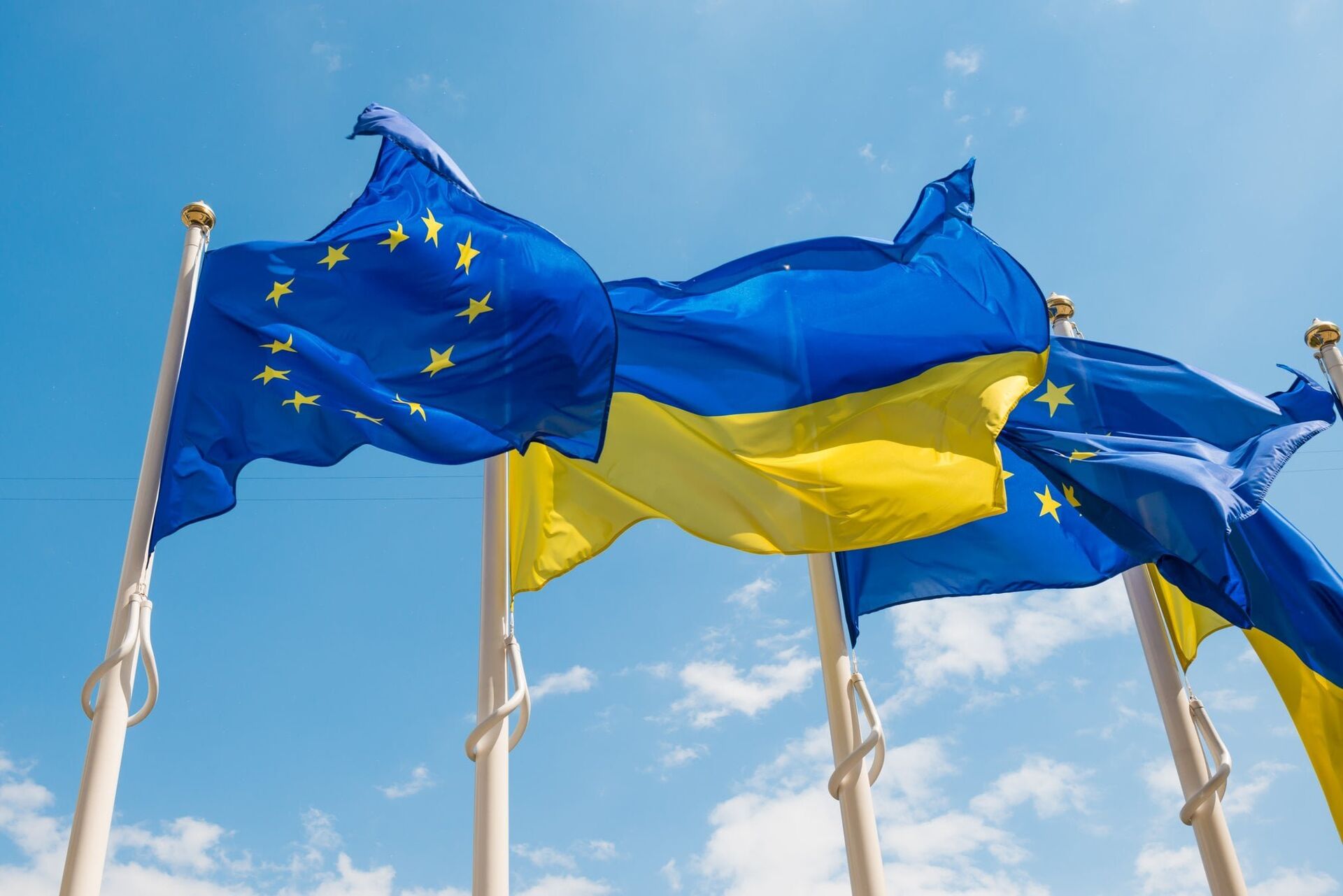Украина ЕС флаг - РИА Новости, 1920, 11.02.2021