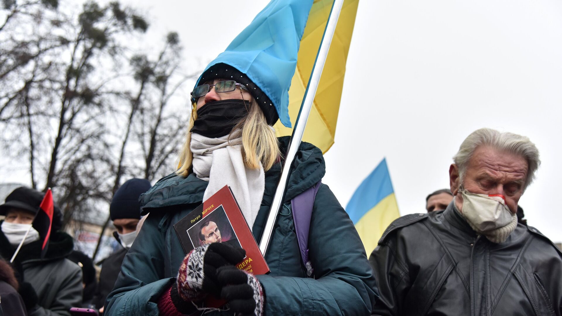 Марши националистов на Украине - РИА Новости, 1920, 13.01.2021