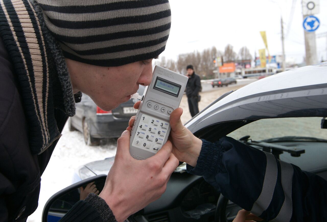 Алкотестер ГИБДД