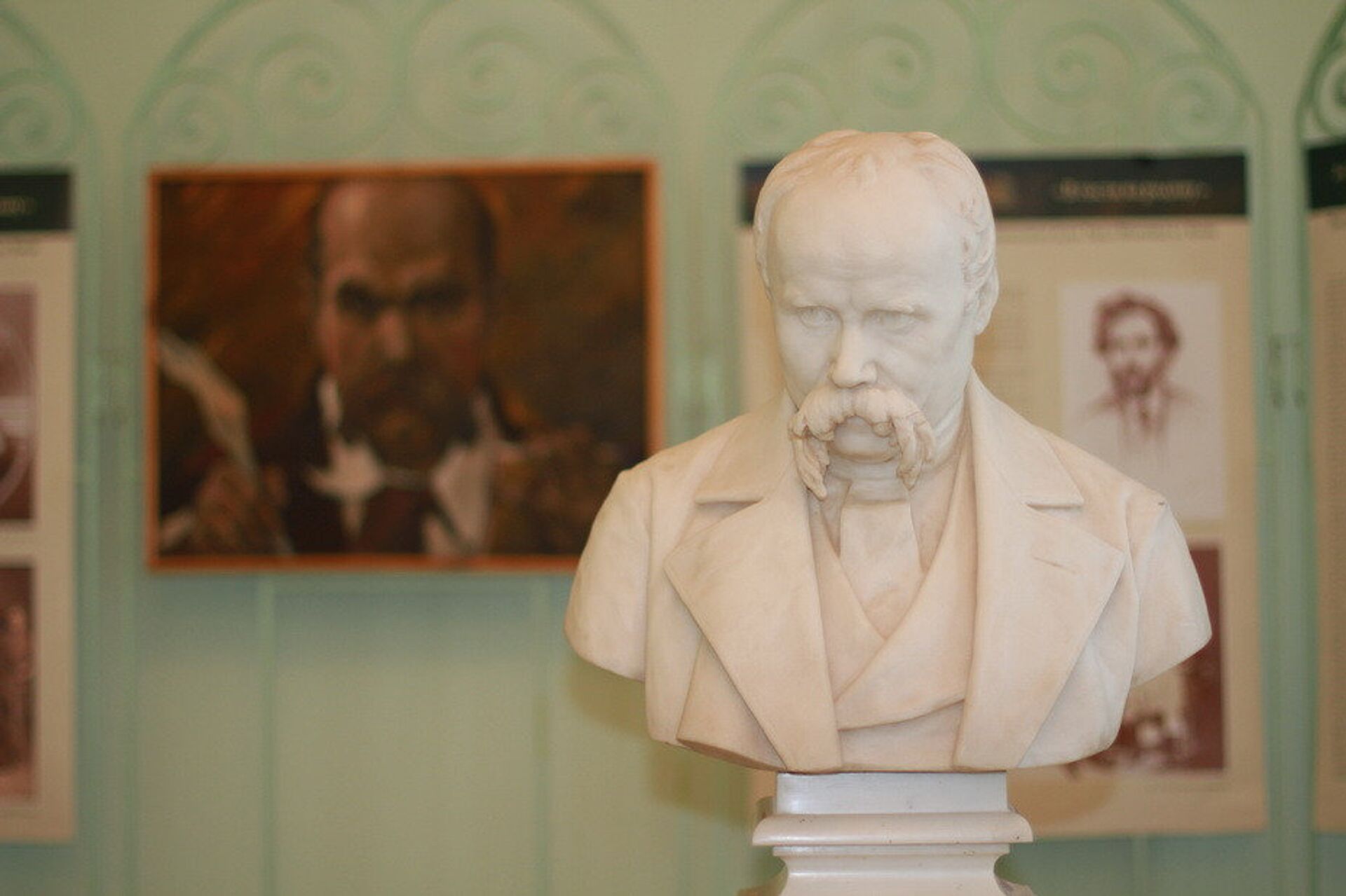 Бюст Тарас Шевченко - РИА Новости, 1920, 30.01.2021