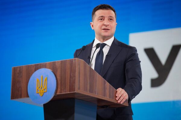 Участие Президента Владимира Зеленского в форуме «Украина 30. Коронавирус: вызовы и ответы»