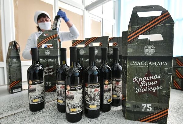 Массандра выпустила вино к 75-летию Победы