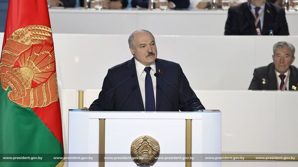 Всебелорусское народное собрание в Минске Лукашенко Белоруссия