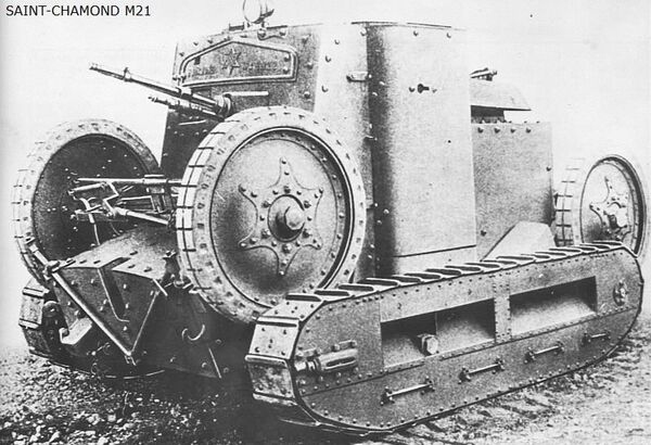 Французская танкетка Chenilette St-Chamond M1921/M1928