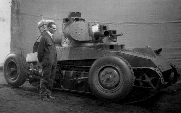 Шведский танк Landsverk L-5