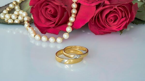 Свадьба кольца брак