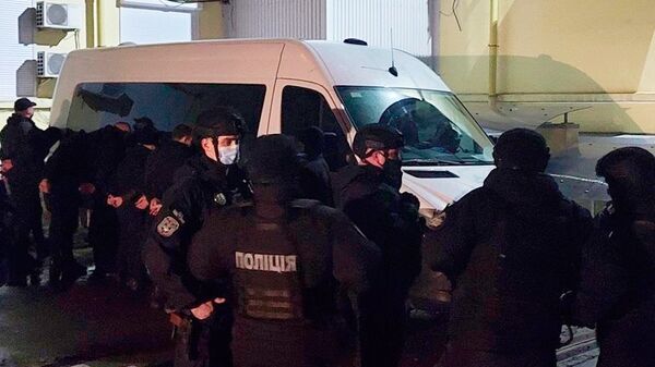 Полиция спецназ арест Киев Украина
