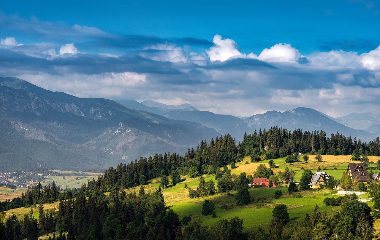 Словакия Карпатские горы