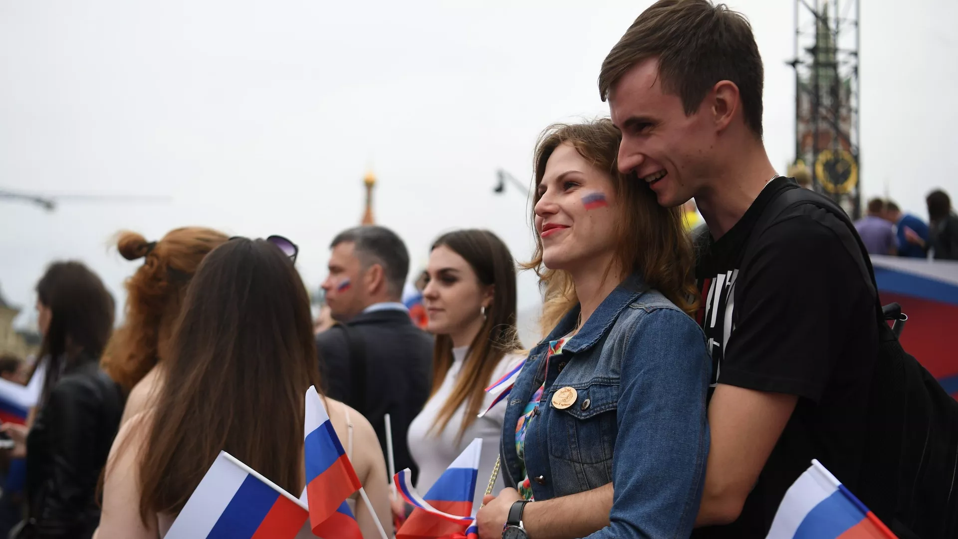 Праздничный концерт на Красной площади, посвященный Дню России - РИА Новости, 1920, 13.04.2022