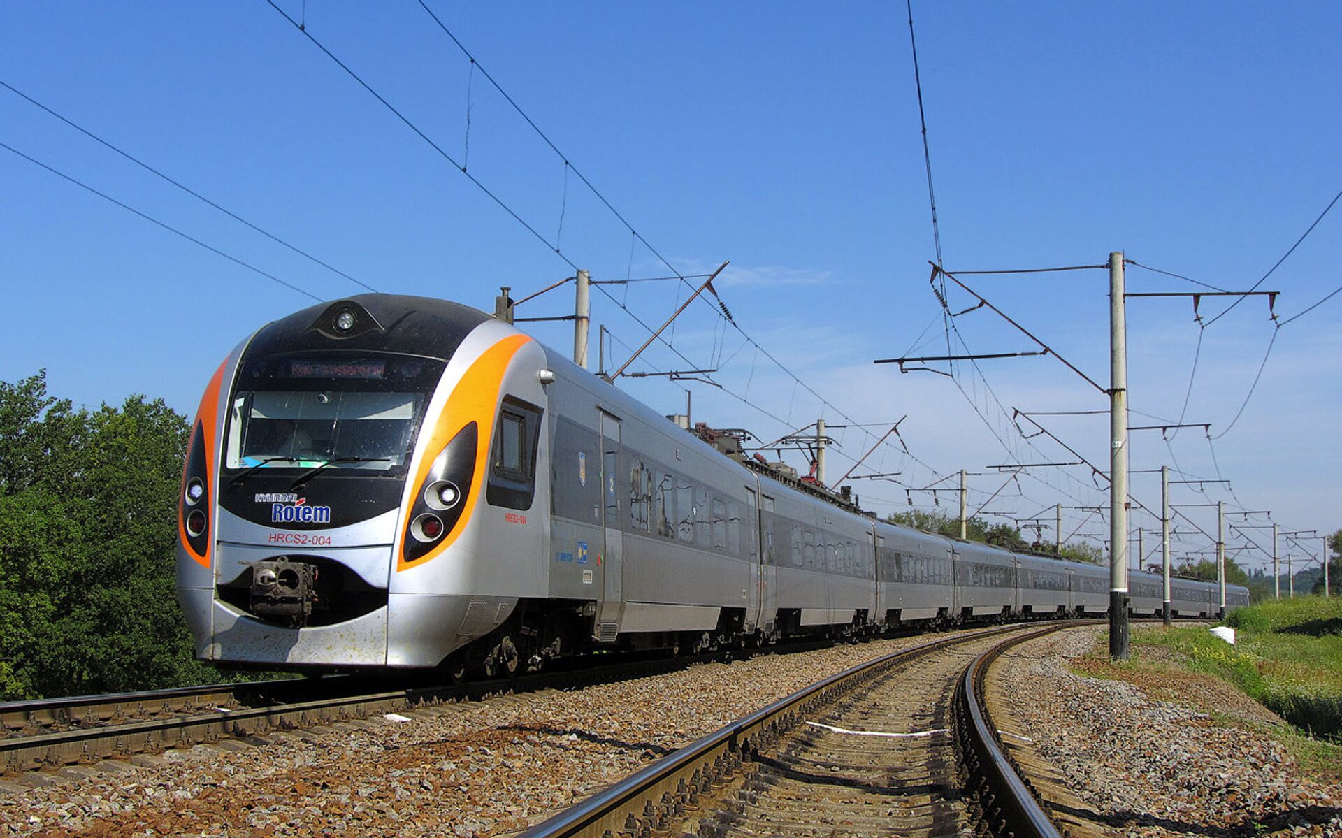 Электропоезд HRCS2-004 - РИА Новости, 1920, 29.03.2026