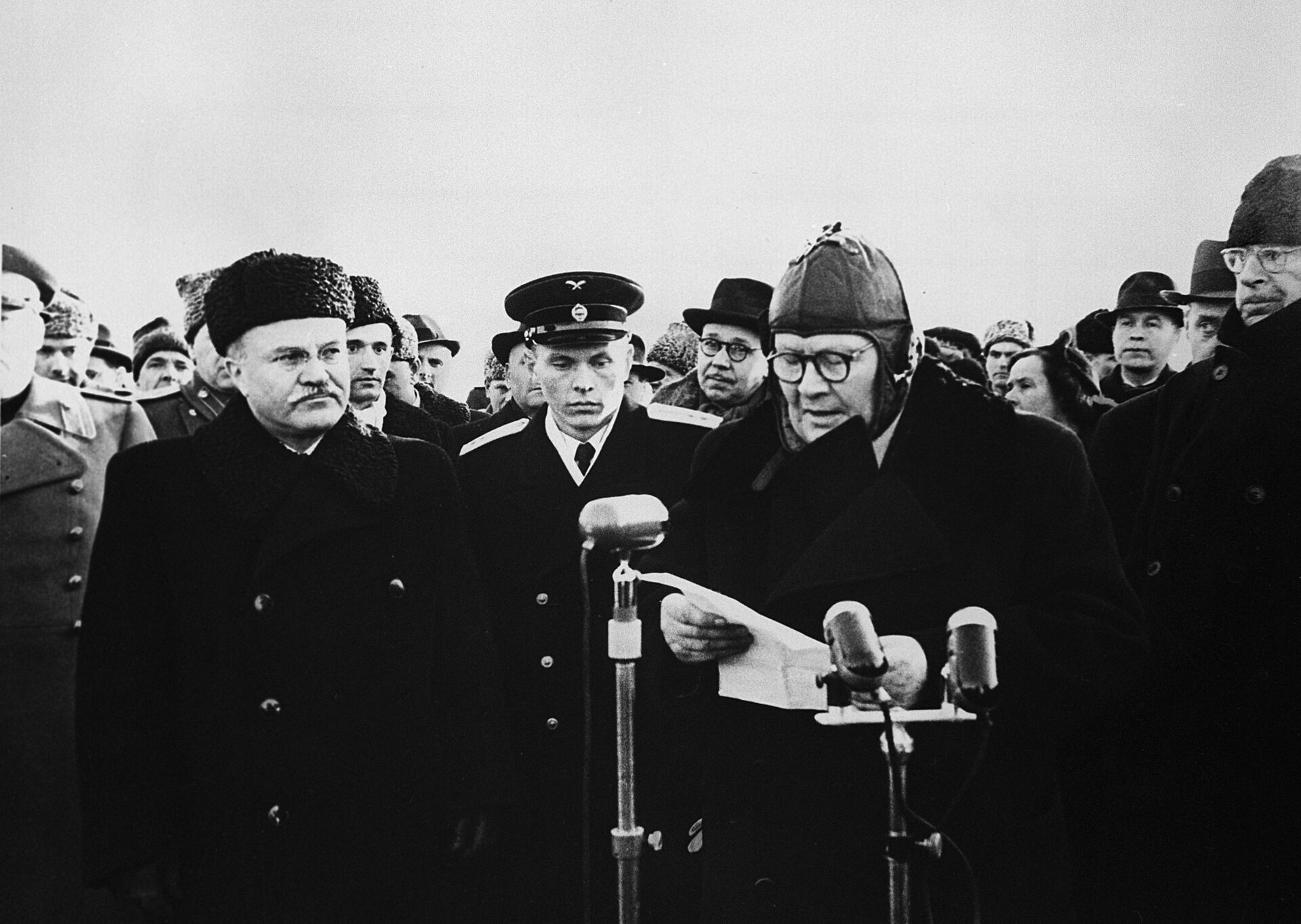 Визит в СССР премьер-министра Финляндии Мауно Пеккала - РИА Новости, 1920, 03.12.2021