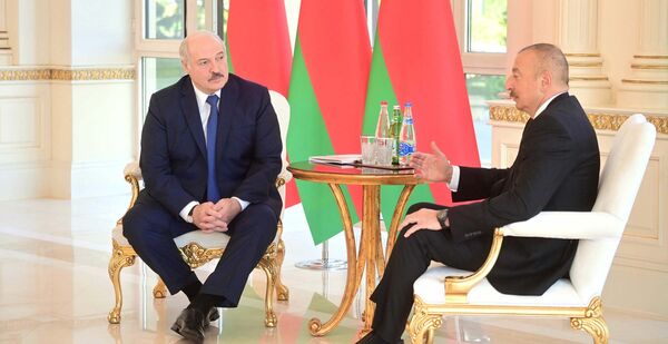 визит Лукашенко в Азербайджан Алиев