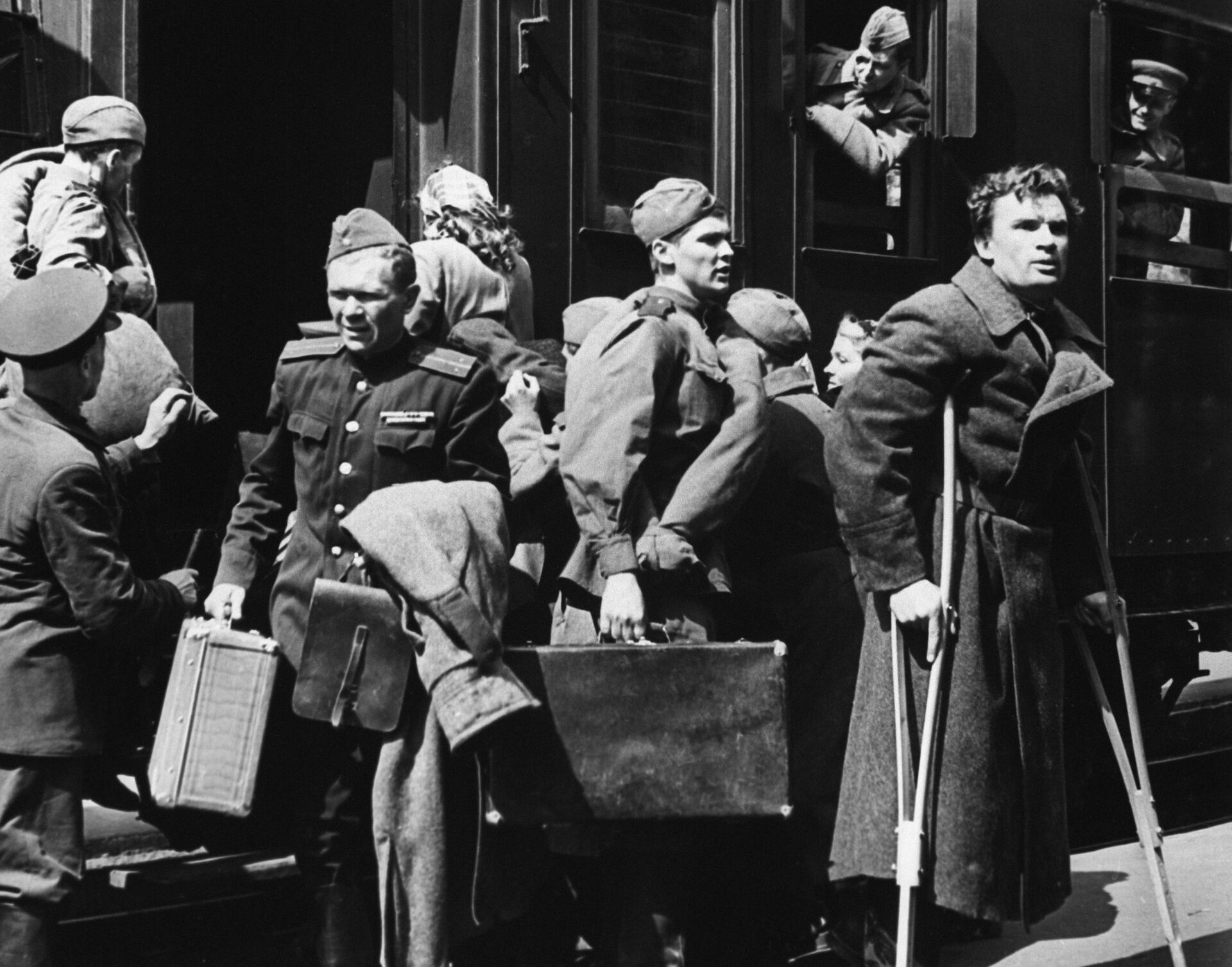 Кадр из фильма Баллада о солдате  - РИА Новости, 1920, 23.05.2021