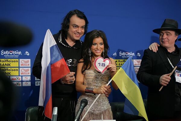 Ани Лорак и Филипп Киркоров на Евровидении-2008