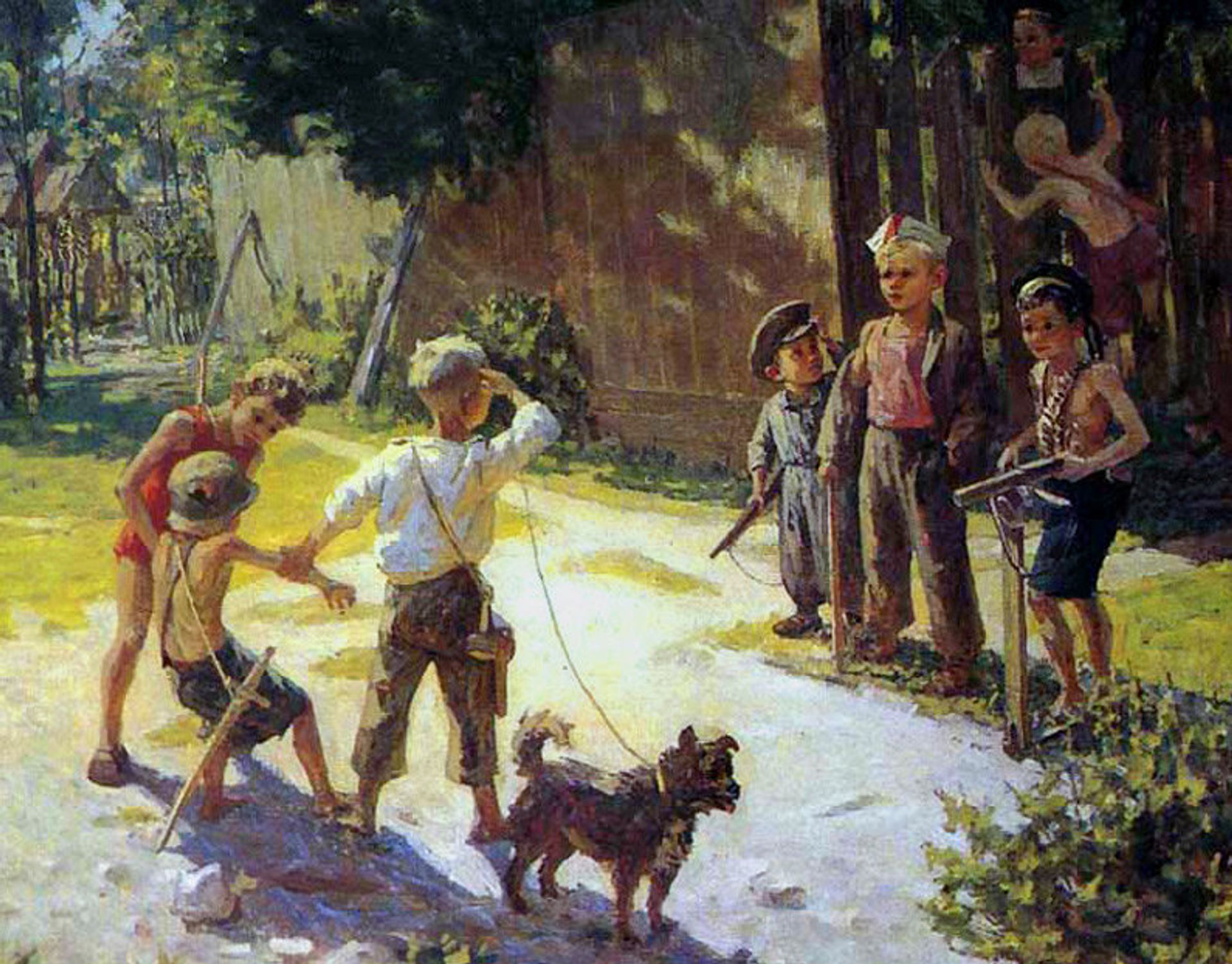 Фёдор Решетников Достали языка, 1943 год Фёдор Решетников Достали языка, 1943 год - РИА Новости, 1920, 09.10.2021