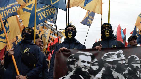 Акции националистов на Украине
