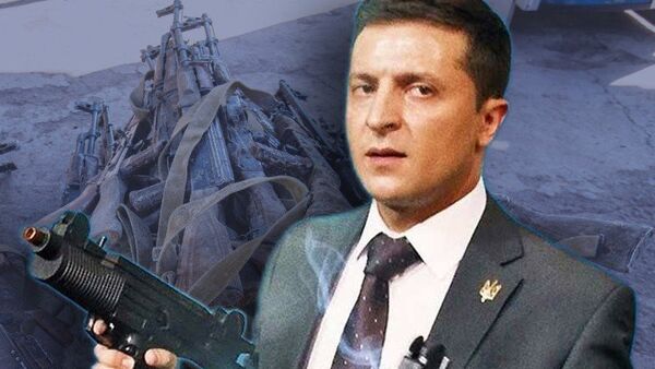 Зеленский оружие коллаж Зеленский оружие коллаж