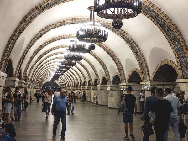 Метро Киев станция Арсенальная Метро Киев станция Арсенальная