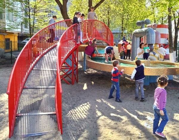 детская площадка, Киев