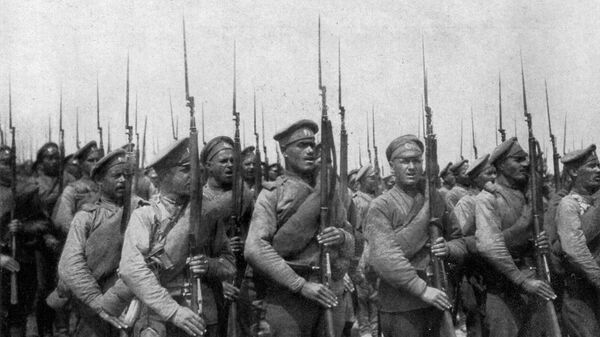 Первая мировая война 1914 год русские солдаты