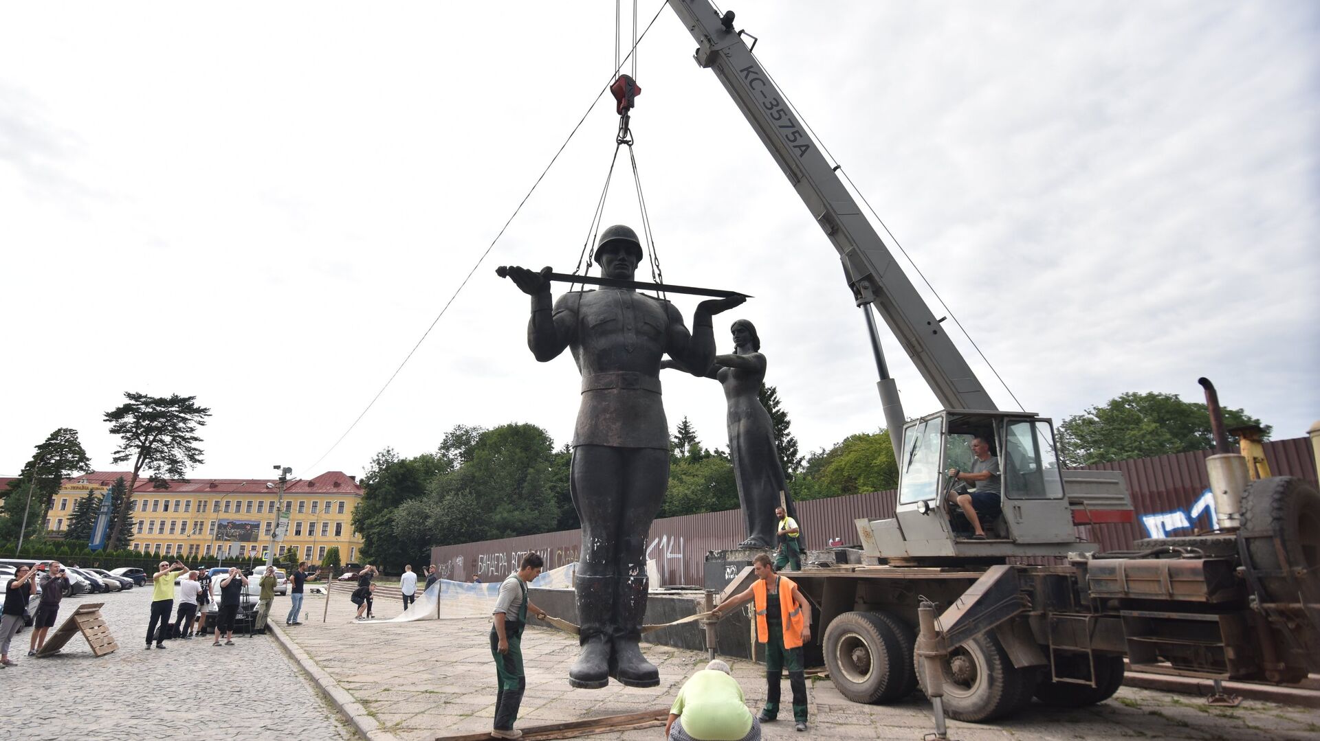 Монумент Славы во Львове - РИА Новости, 1920, 04.08.2021