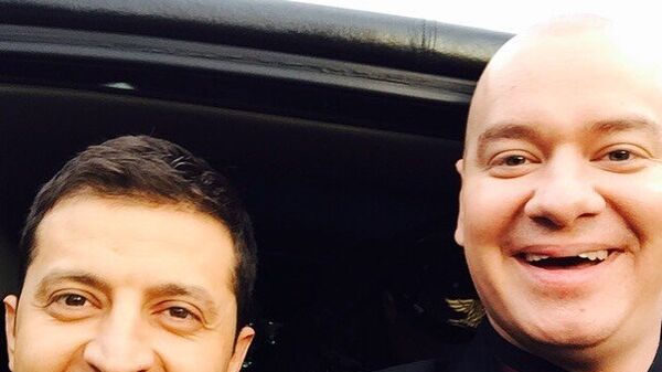 Евгений Кошевой и Владимир Зеленский