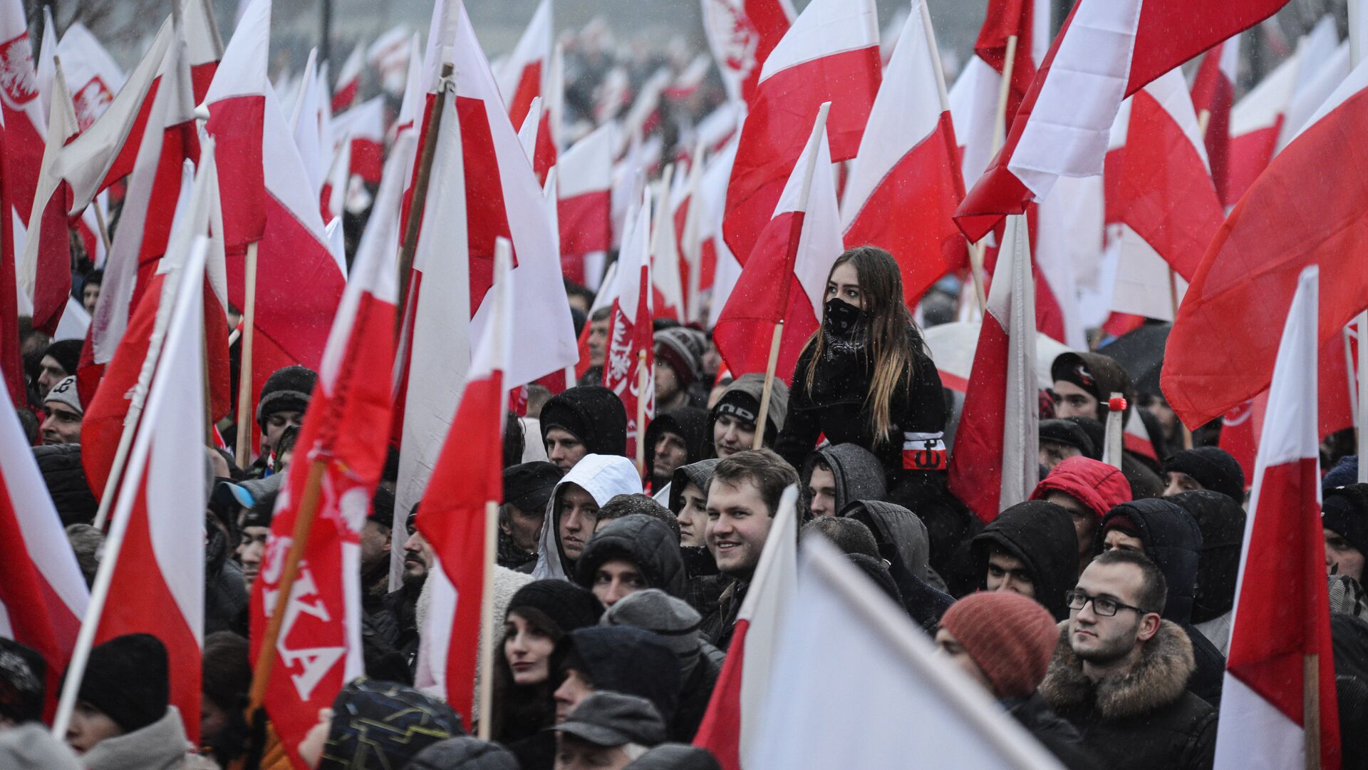 Марш независимости в Варшаве - РИА Новости, 1920, 29.11.2021