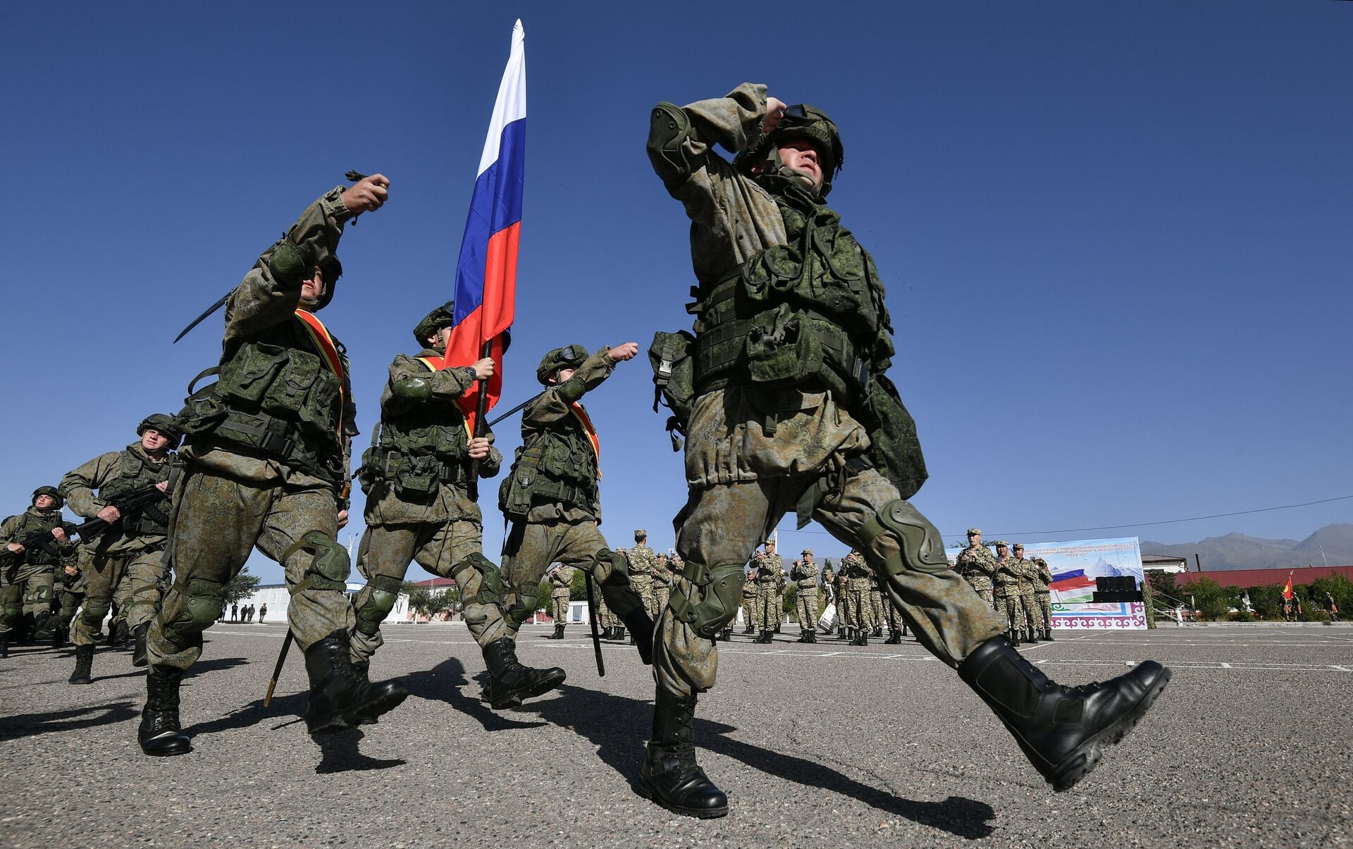 Военные учения ОДКБ Рубеж-2021 в Киргизии Военные учения ОДКБ Рубеж-2021 в Киргизии - РИА Новости, 1920, 27.05.2022