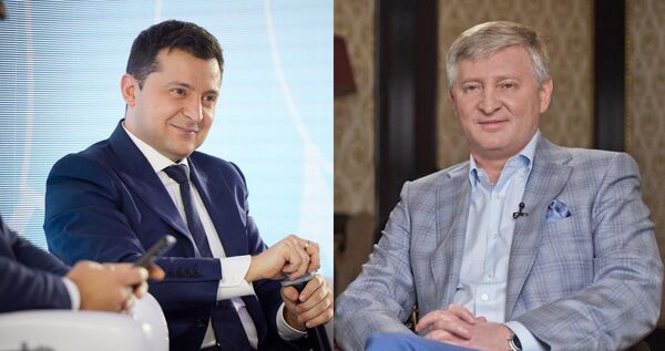 Зеленский Ахметов