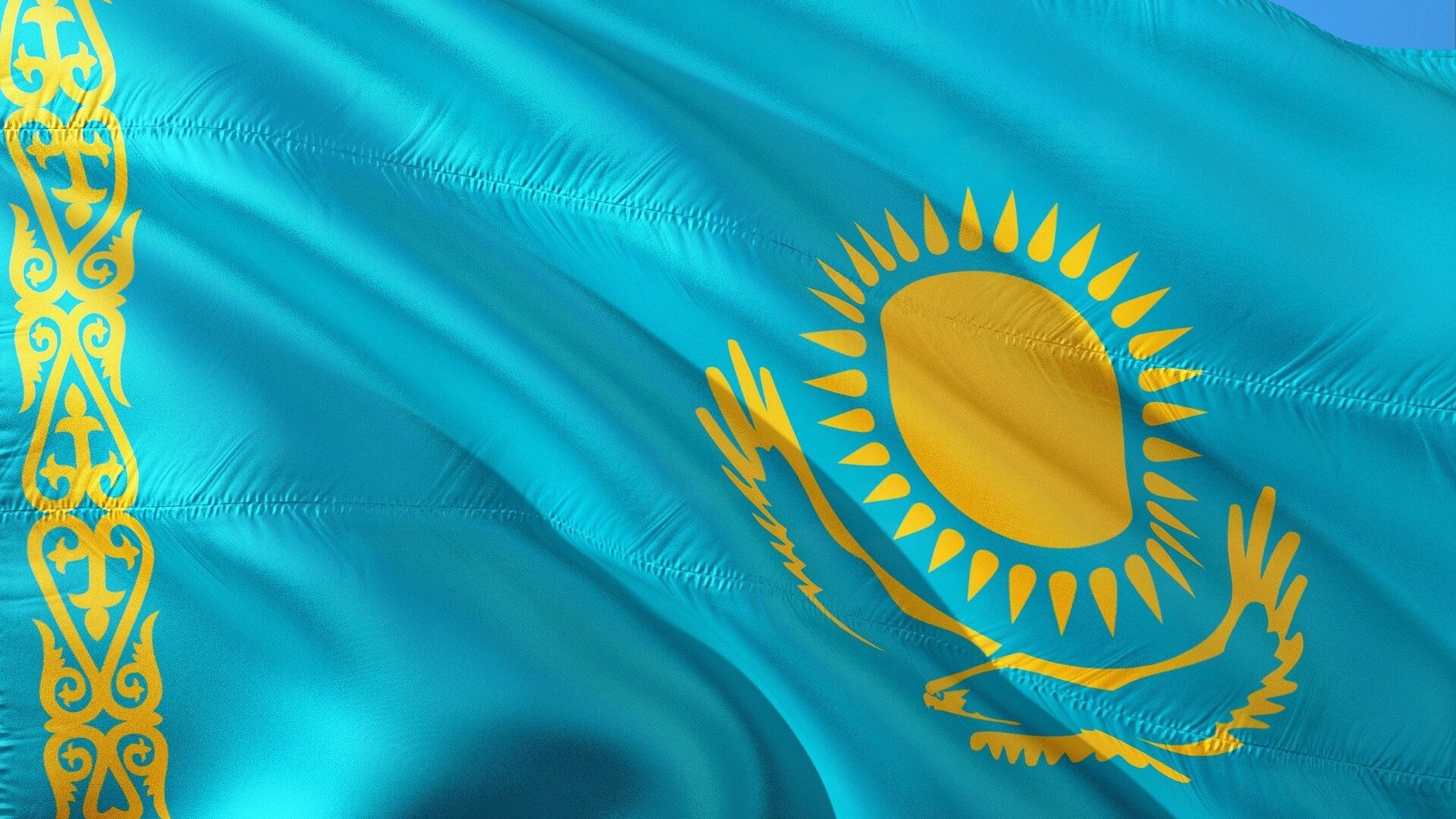 Казахстан флаг и президент