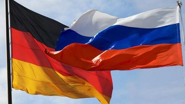 Россия и Германия, флаги