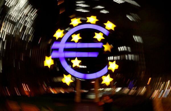 знак евро европейский центральный банк