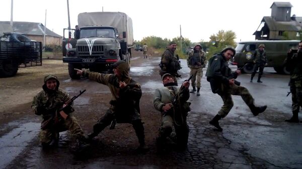 Танец украинские военные АТО