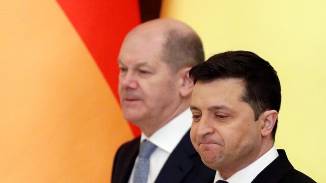 © REUTERS / Олаф Шольц Владимир Зеленский Никогда, ничего и никуда. Три разочарования Зеленского от Шольца
