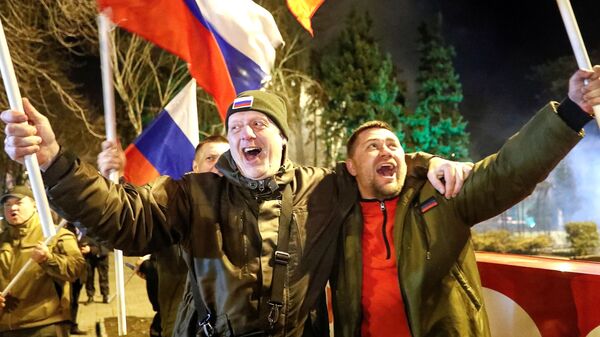 Донбасс празднует независимость