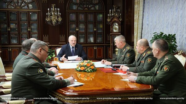 Лукашенко военные совещание