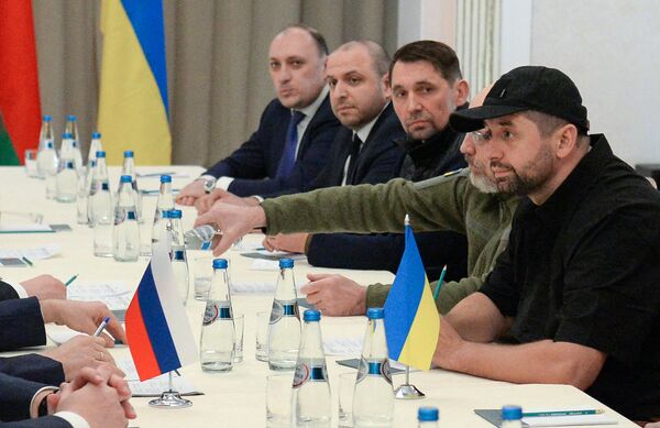 Переговоры России и Украины в Гомельской области