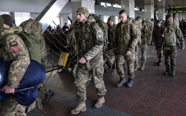 Киев ВСУ призывники солдаты Украина
