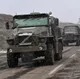 Колонна российской военной техники на шоссе в окрестностях Херсона. Колонна российской военной техники на шоссе в окрестностях Херсона.